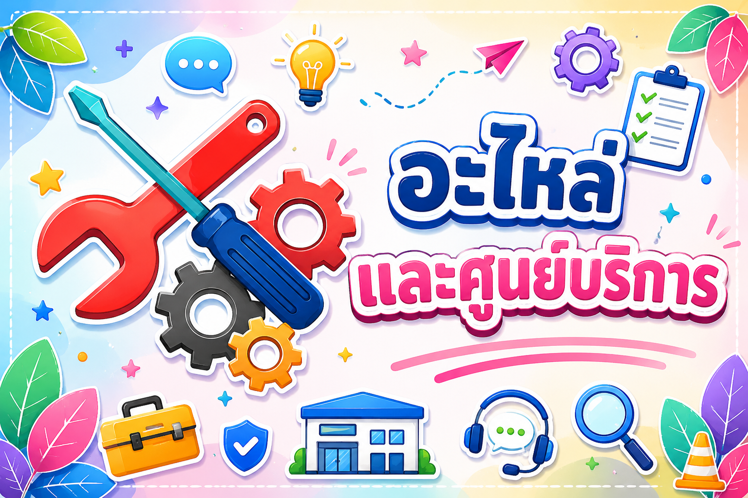 อะไหล่และศูนย์บริการ
